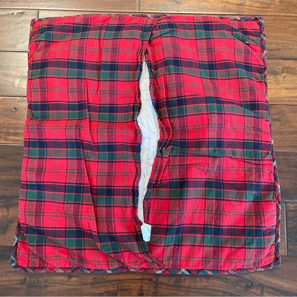 Pottery Barn Set of 3 Sullivan Plaid Patchwork Quilted Euro Sham 26” Square. - Picture 3 of 11